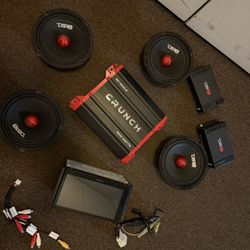 Speaker , Amps , Touch Screen Radio 