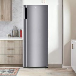 NEW Single Door  Freezer &  Refrigerator with Inverter Compressor & Pocket Handle in Platinum Silver

