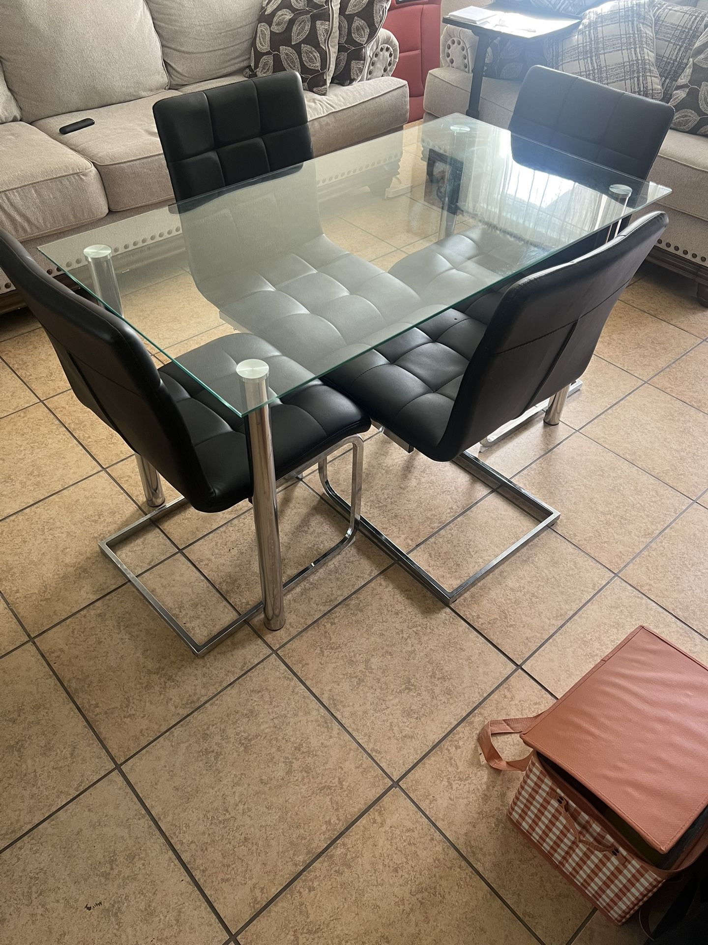 Dining table 4 chairs