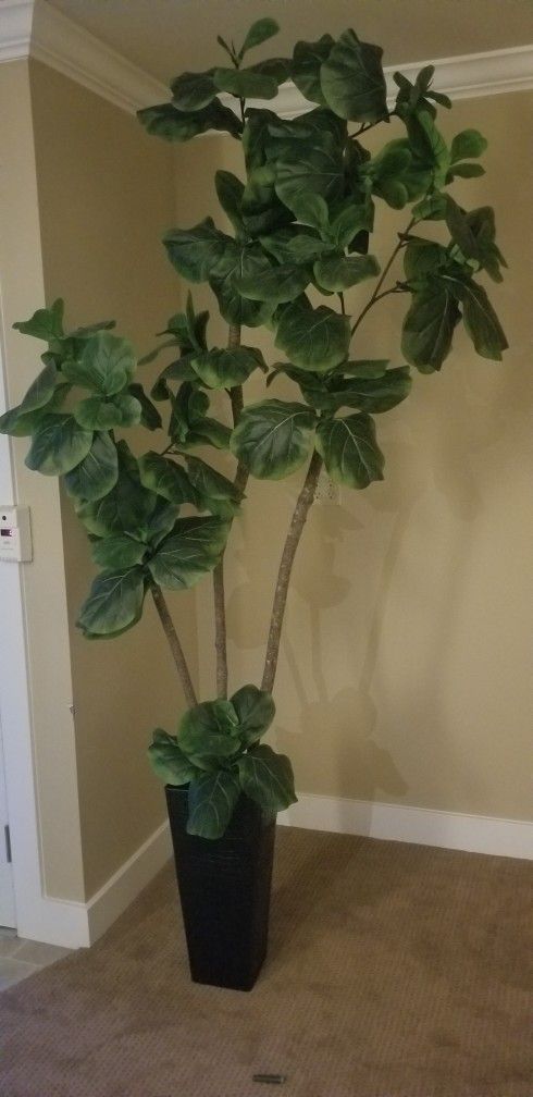 Large 9' Tall Faux Plant From Homegoods