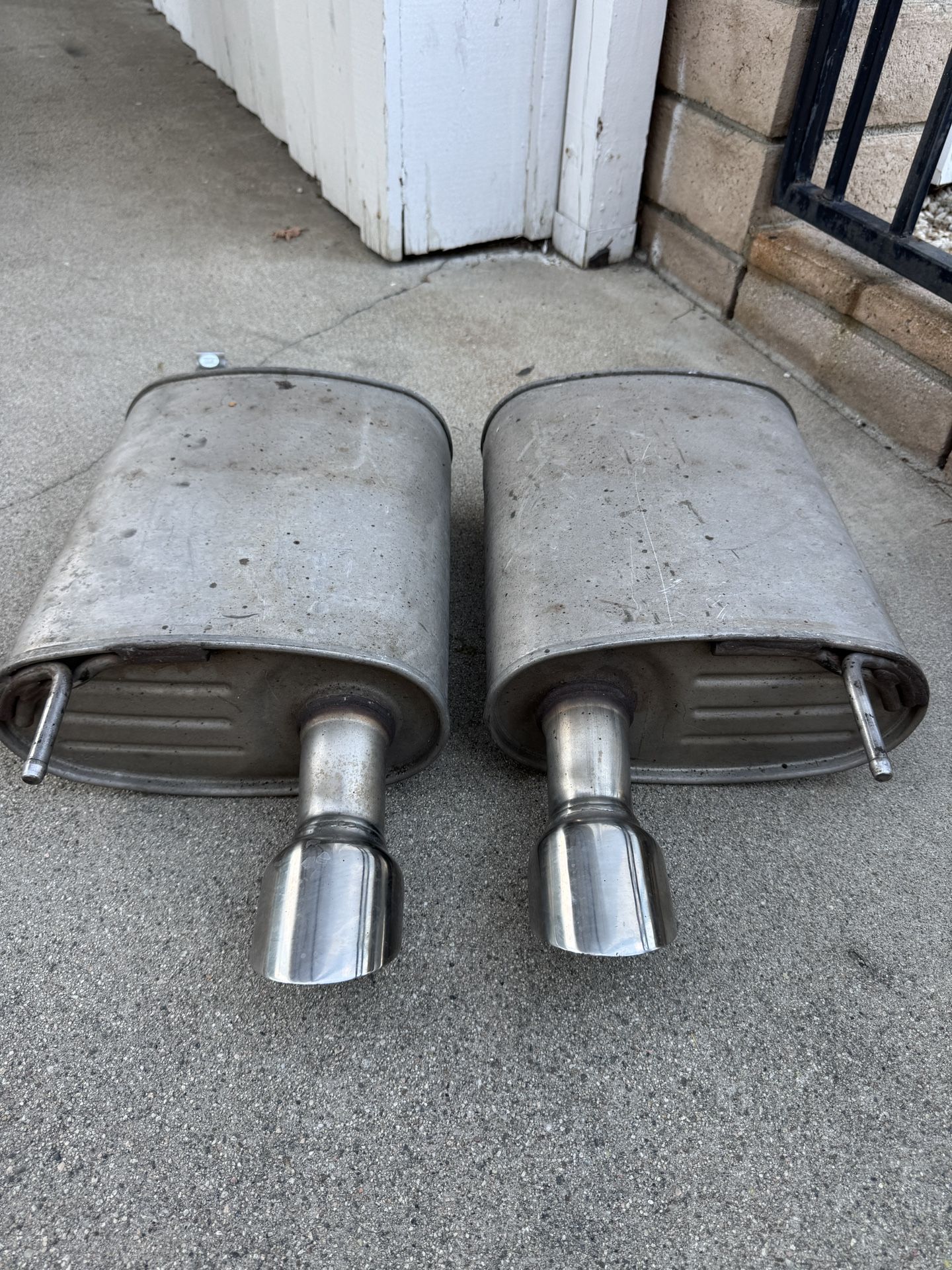 2015 Mustang V6 Stock OEM Mufflers