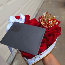 Flower Arrangement Natural Gift Box Wedding/quinceañera 