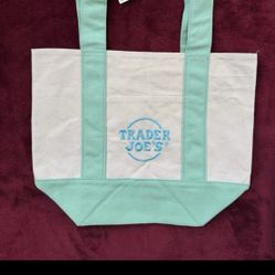 Pastel Green Trader Joe’s Tote Bag