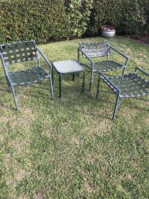 Vintage Patio Furniture Not Tropitone Brown Jordan Set Chair Ottoman Was For Sale In San Marino Ca Offerup