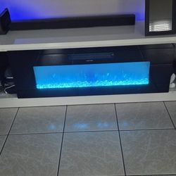 Tv stand Con heater