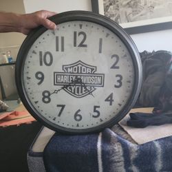 Harley davison clock
