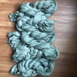 10ft Sage Green Cheesecloth Table Runners