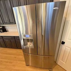 Whirlpool Stainless Steel French Door Fridge