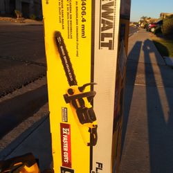 DeWalt 16" 60v Flexvolt Chainsaw $200