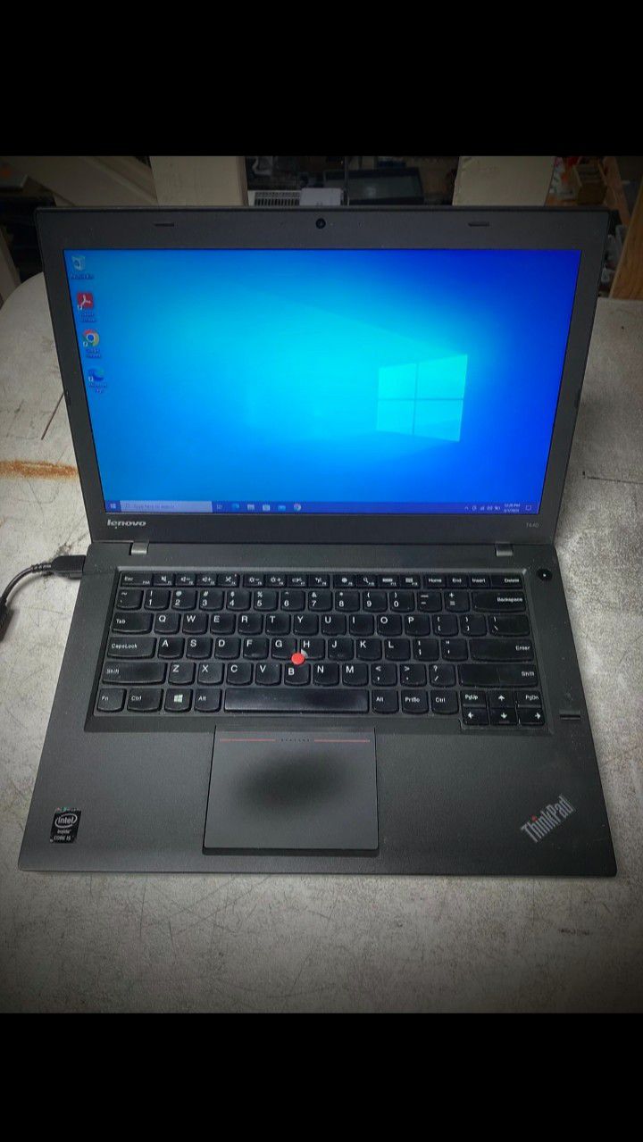 ( Laptop ) Ibm Lenovo Thinkpad T450

Intel i5 2.5ghz
Series Webcam 1TB HDD
Windows 11 pro

4Gb ram

