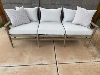 73" Outdoor Three Seat Sofa (Four Hands Brand)
