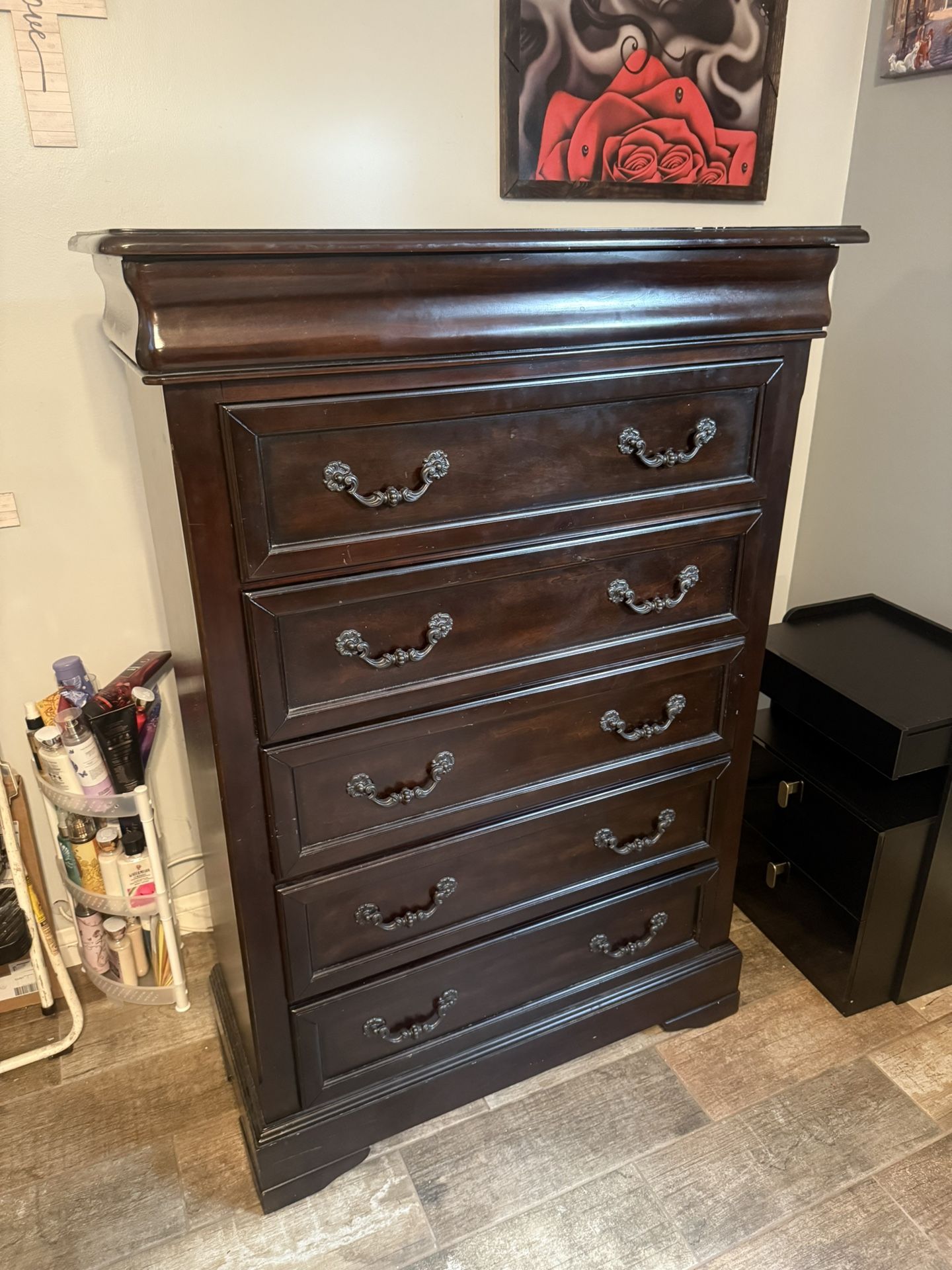 6 Drawer Tall Dresser