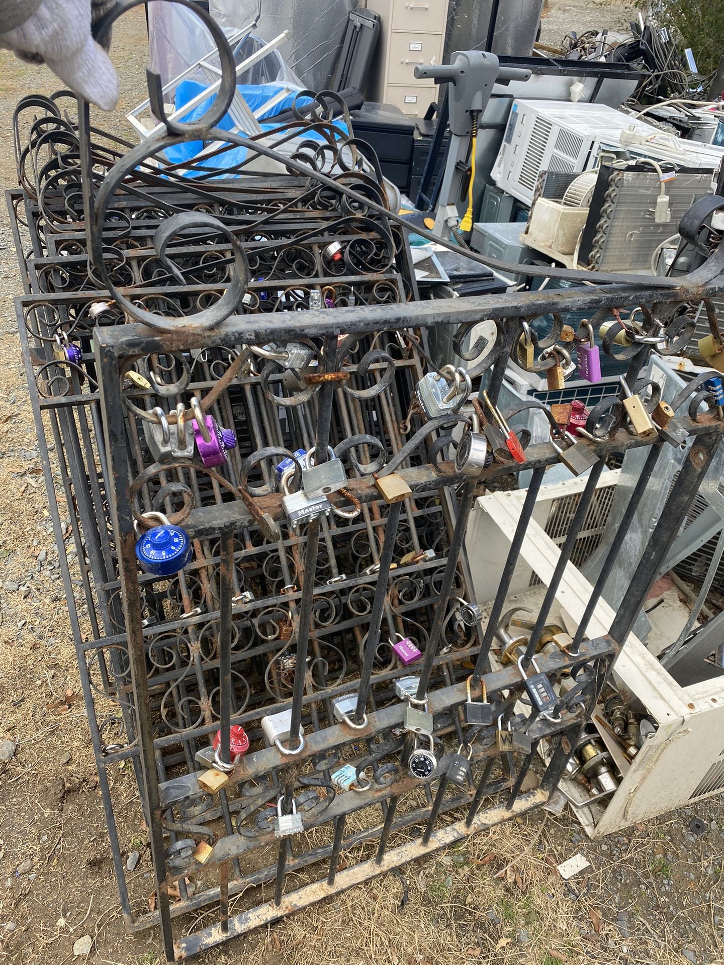 Iron Fence And Gates