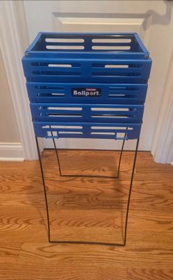Tourna Ballport Deluxe Tennis Ball Hopper with Wheels
