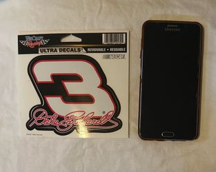 NASCAR Dale Earnhardt Sr #3 Window Cling