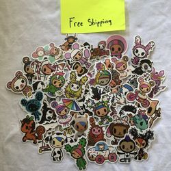 50 pcs Tokidoki Stickers