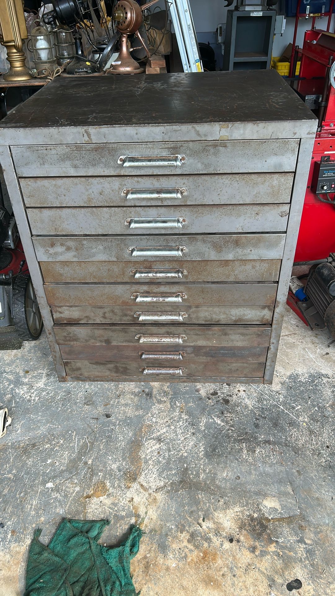 Vintage Tool Cabinet 