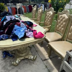 Dining Table Only 5 Chairs