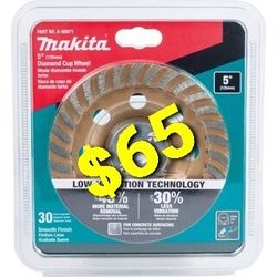 Makita 5 in. Diamond Cup Wheel