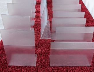 (24 Total) Photo Frames Or Table Display Markers