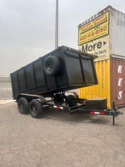 Brand new 2026 8x12x4 dump trailer