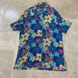Unisex Floral Hippie Shirt For Halloween Size M