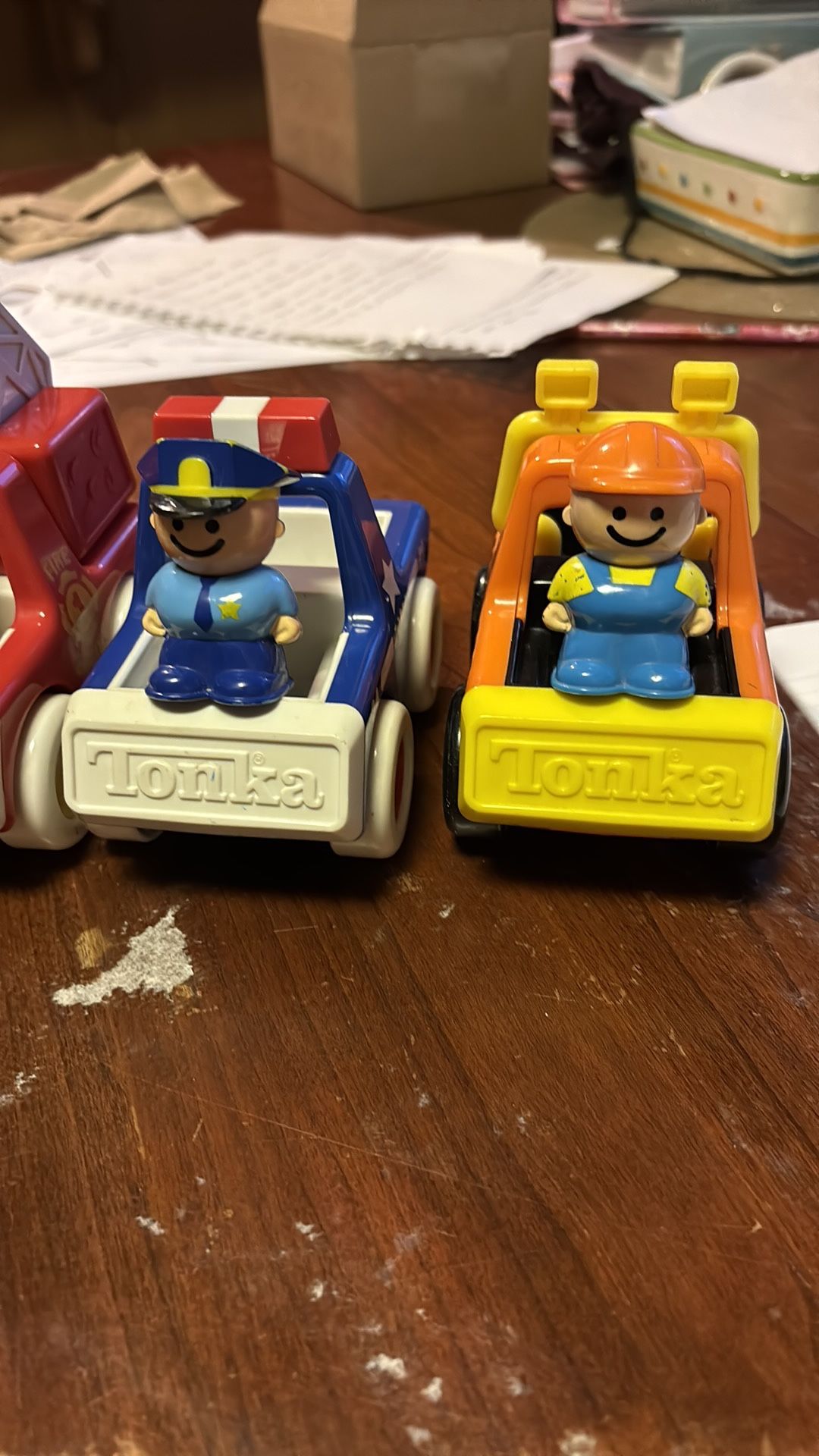 Tonka Police, Fire, & Construction Cars & Figures