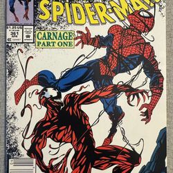 Amazing Spider-Man #361 1st Appearance Carnage Newsstand Variant 1992 NM