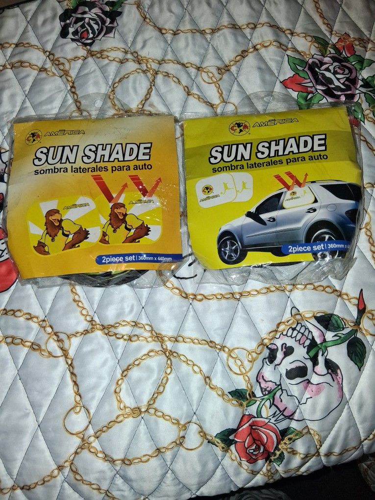 America Soccer Sun Shade Side Windows