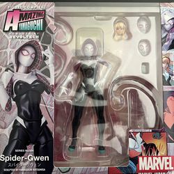 Marvel Amazing Yamaguchi Revoltech Series No.004 Kaiyodo Spider-Gwen Authentic Mint