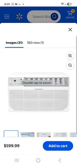 NEW Keystone 12,000 BTU Wall Mounted AC Unit and Dehumidifier, 220V/230V AIR CONDITIONER