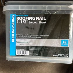 Roofing/siding Roofing Nail 1-1/2” Smooth Shank 