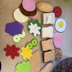 Felt Sandwich Building Set 