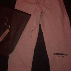 light oatmeal essentials sweats