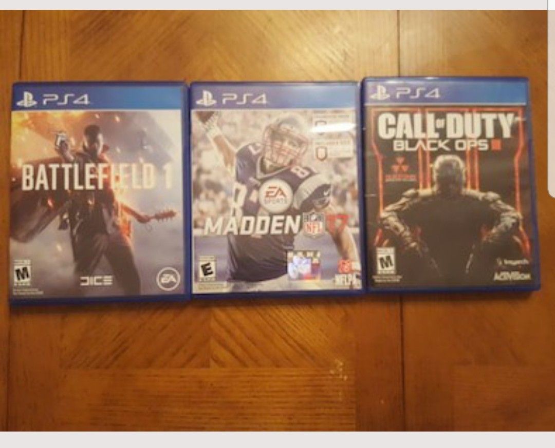 sony ps4 games