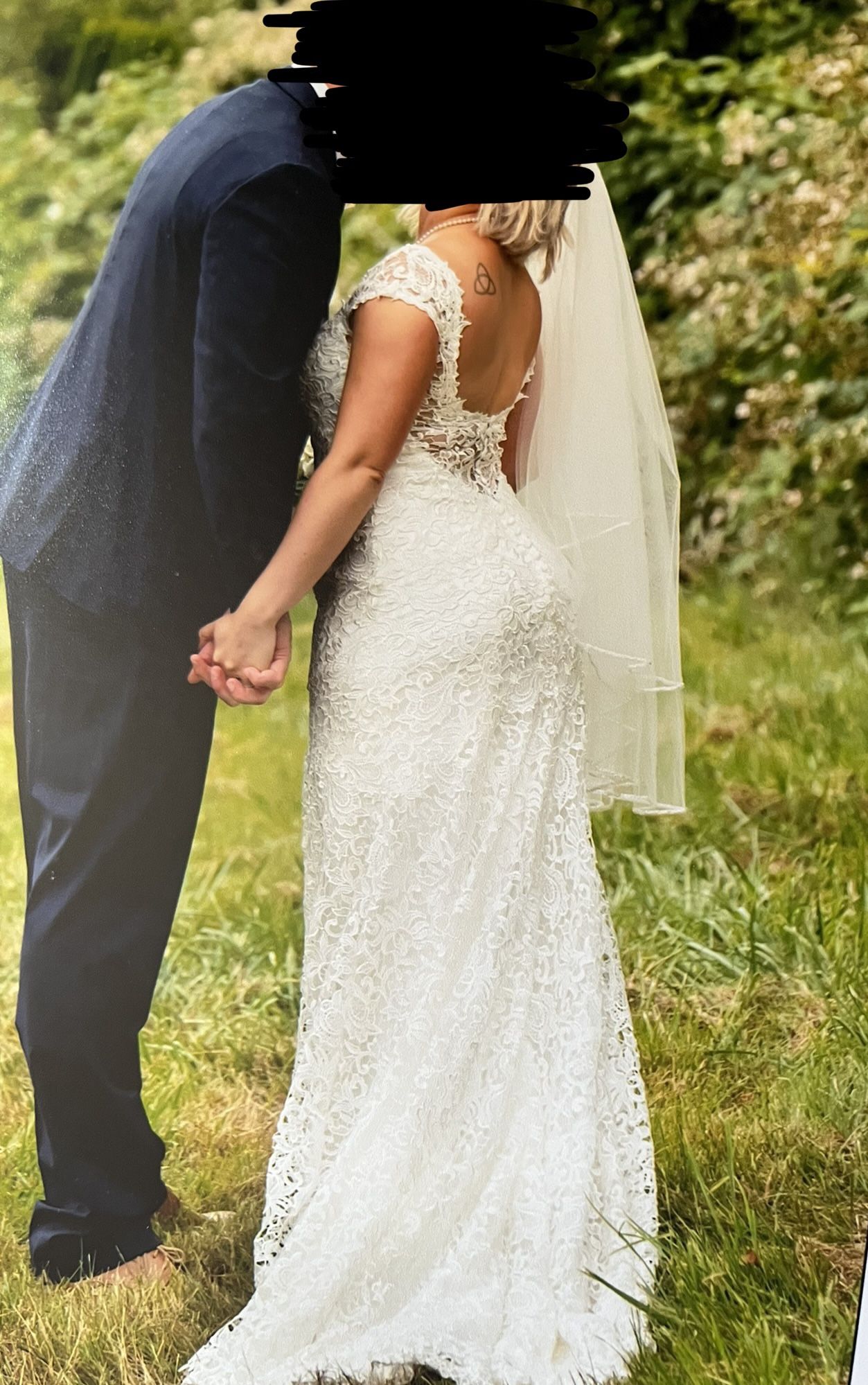 Wedding Dress And Veil