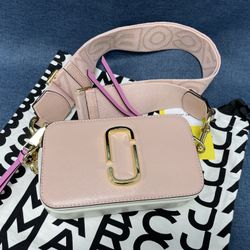 Marc Jacobs The Snapshot Crossbody Bag Rose Multi