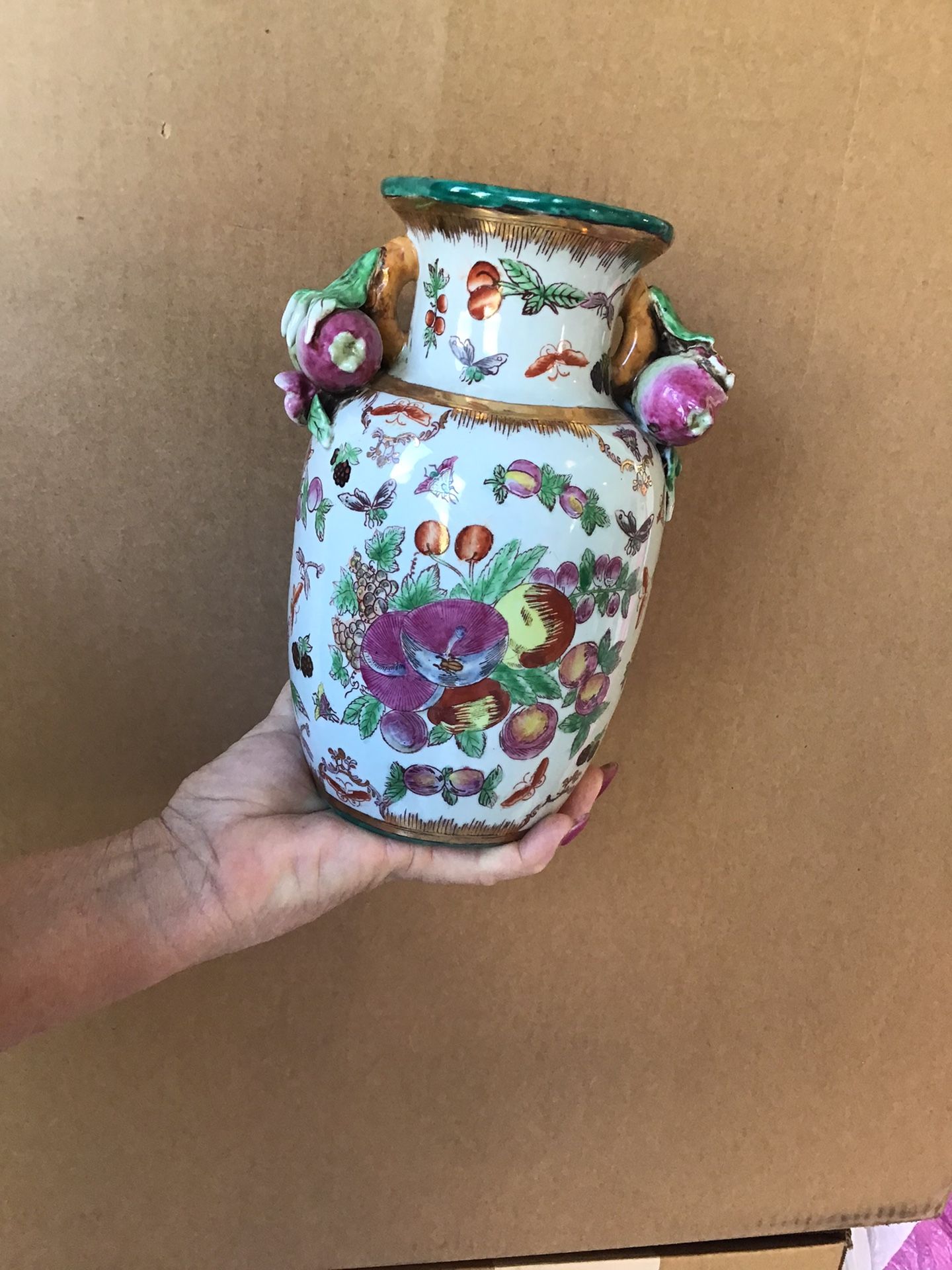 Porcelain Asian Vase