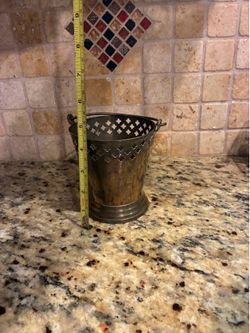 Brass bucket