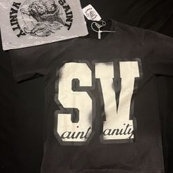 Saint Vanity (Black White) T- Shirt