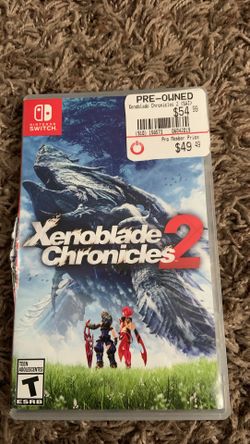 Xenonlade chronicles 2 for Nintendo switch