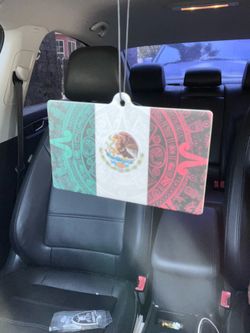 2. Mexico Aztec Calendar air fresheners black ice