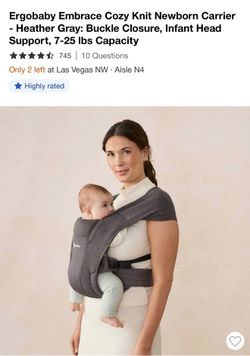 Ergobaby soft carrier