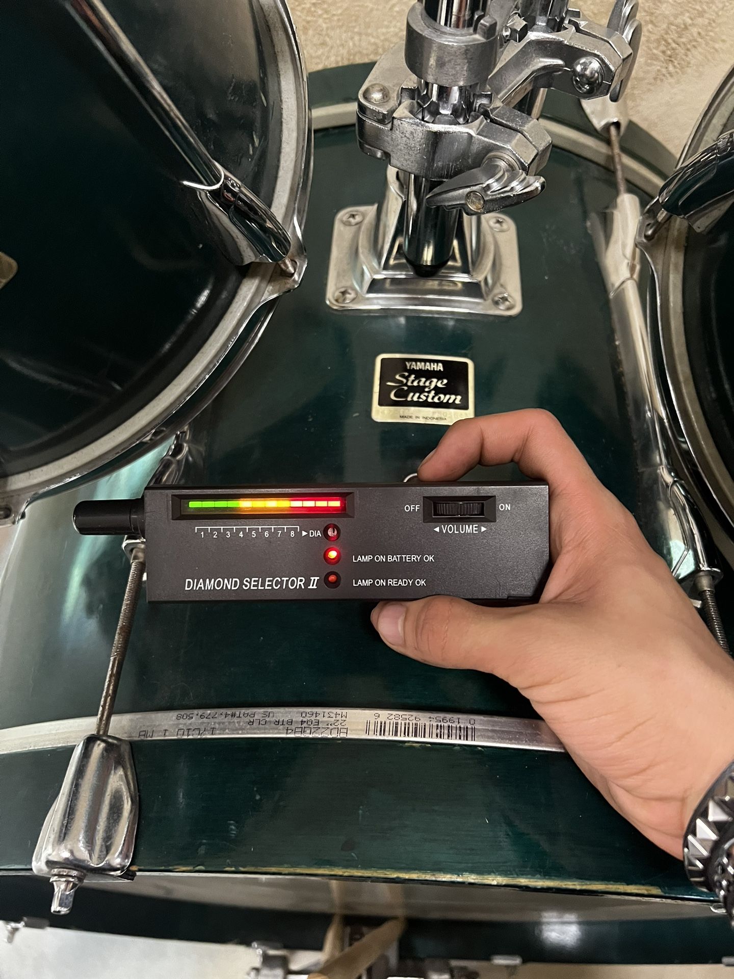 Working Diamond Tester. 