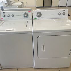 SET ESTATE WASHER AND DRYER WHITE