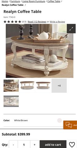 Realyn Coffee Table