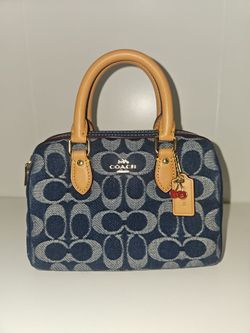 Coach OG Denim Mini Rowan