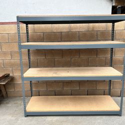 Garage Shelving 72 in W x 30 in D Steel Storage Shelving Boltless Shed Storage Delivery Available 