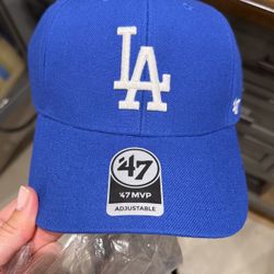 Dodgers Hat Adult Velcro Back