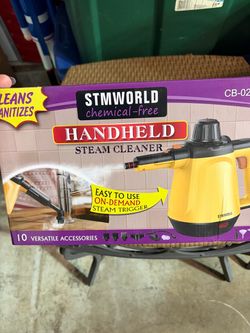 Handheld steam cleaner